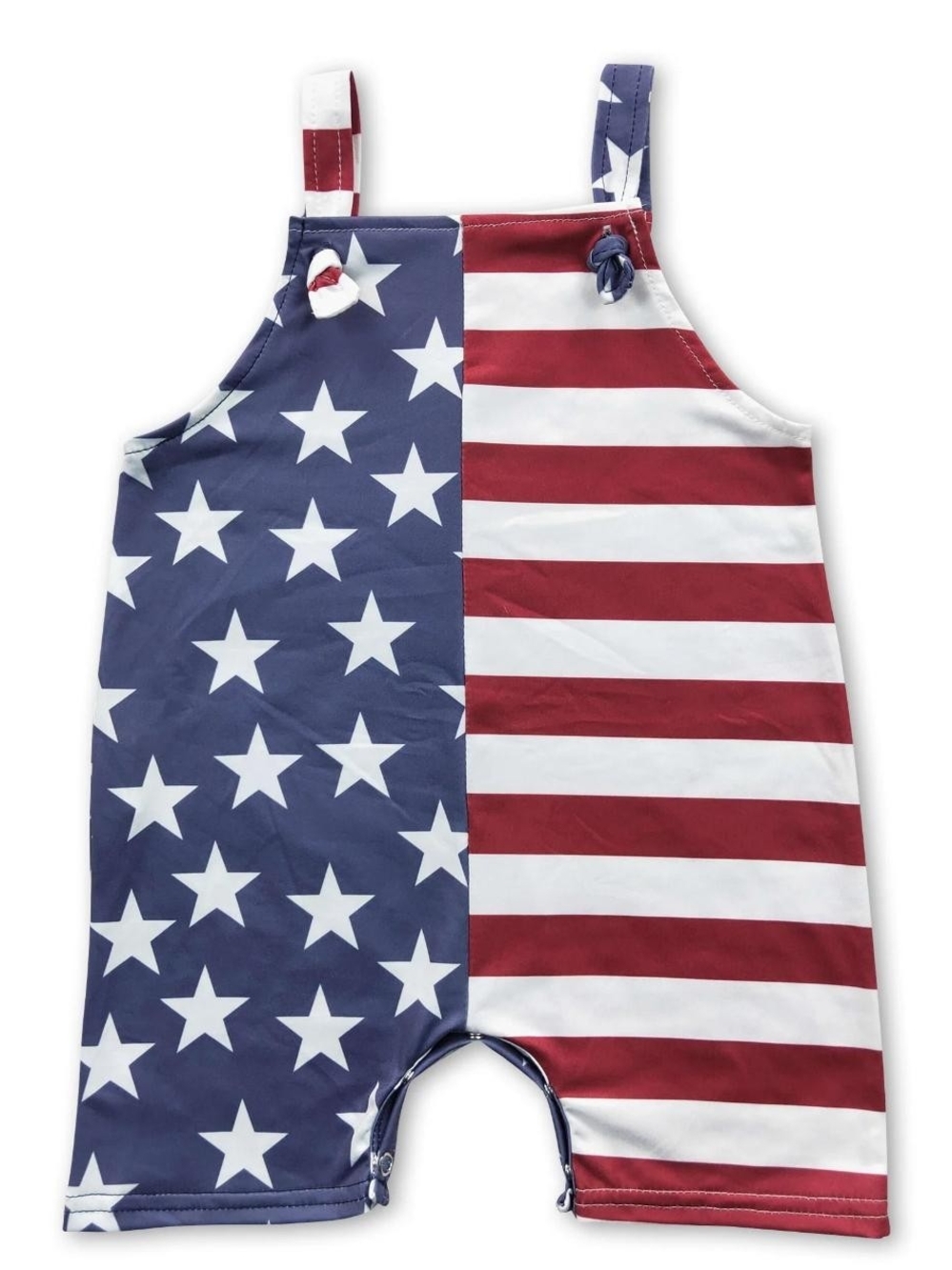 Kids American Flag Stars & Stripes Romper